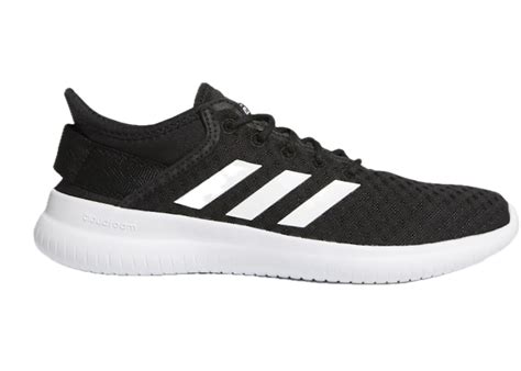 adidas cf qtflex schwarz|adidas Cloudfoam QT Flex Core Black (Women's).